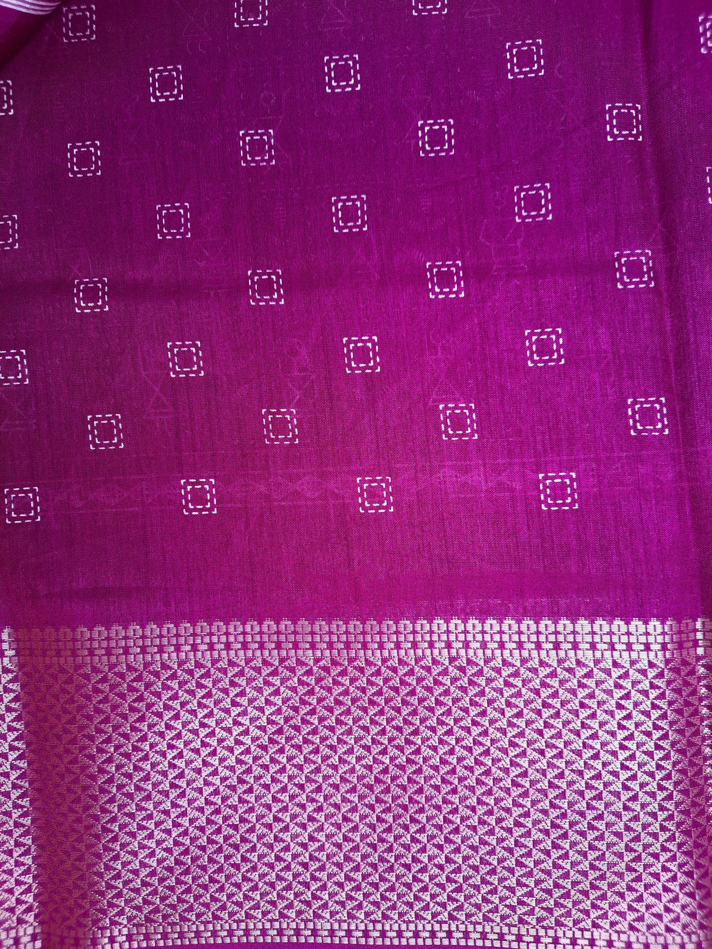 Purple Binny Silk Saree