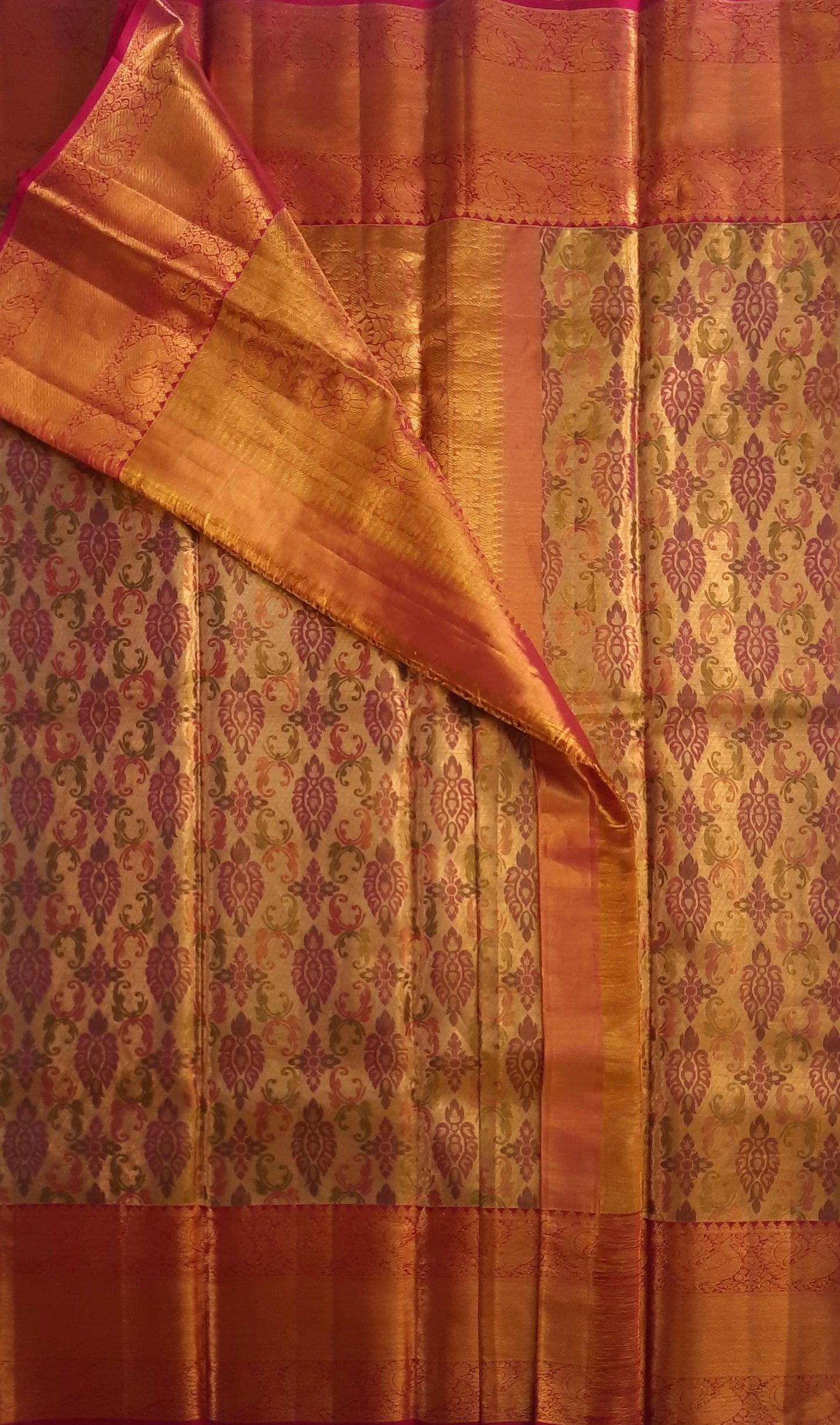 Bridal Tissue Kanchipuram Silk Saree