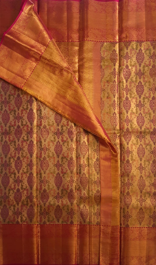 Bridal Tissue Kanchipuram Silk Saree