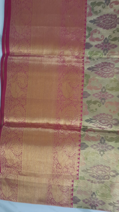 Bridal Tissue Kanchipuram Silk Saree